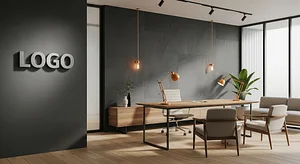 Amber Slate Innovation Den Corporate Virtual Office Background