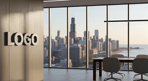 Chicago Webinar Studio Corporate Virtual Office Background