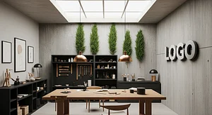 Juniper Horizon Atelier Creative Virtual Office Background