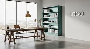 Verdigris Horizon Drafting Bay background preview