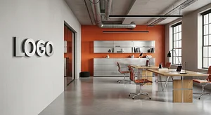 Tangerine Alloy Innovation Loft Startup Virtual Office Background