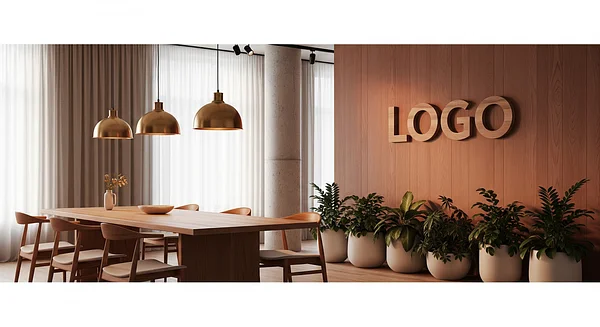 Sienna Ash Consultancy Loft Professional Virtual Office Background for Video Calls - Consulting