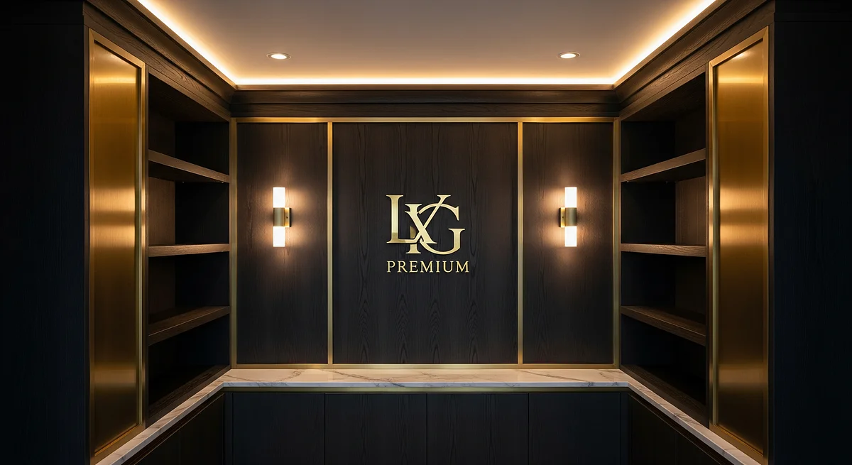 Twilight Oak Consultancy Vault Branded Virtual Office Background with Company Logo - Executive