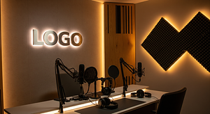 Modern Podcast Studio